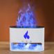 Соляная лампа 3в1 с Flame с ультразвуковым увлажнителем воздуха и ночником RGB черная 924_1 фото 5