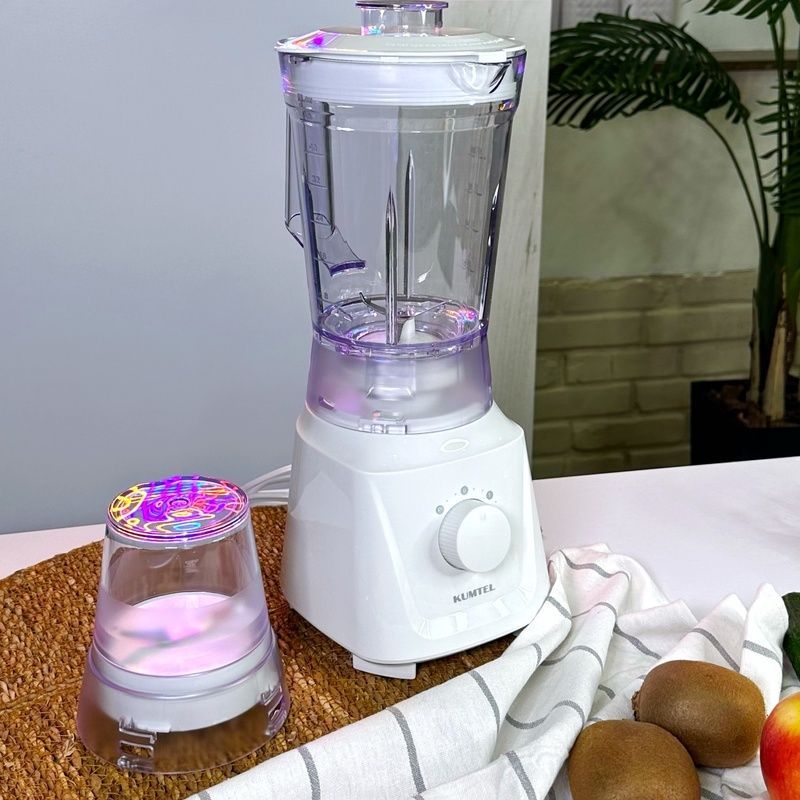 Блендер KUMTEL HTB-03 Silver фото
