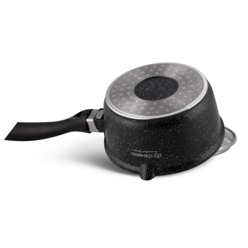 Зображення Ківш EDENBERG EB-8047 з гранітним покриттям 1,9л. чорний