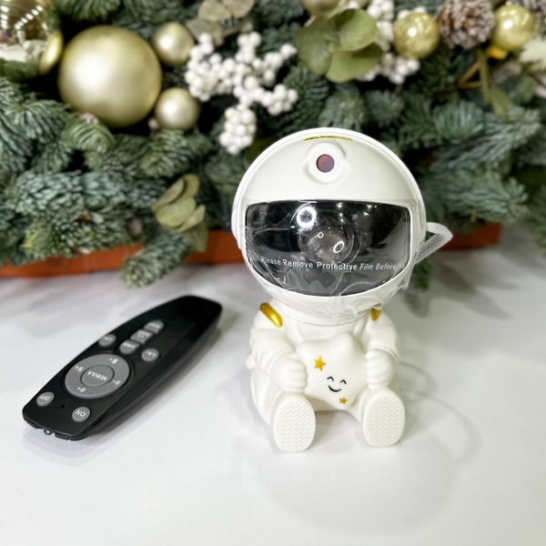 Проектор Астронавт mini Звездное небо с пультом дистанционного управления фото