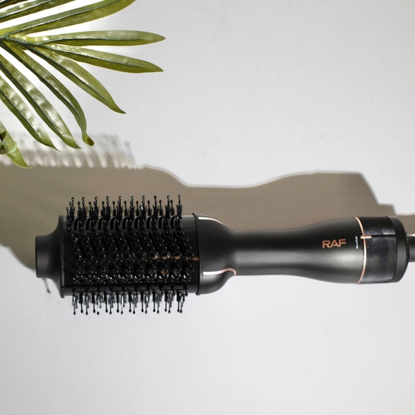Фен-щетка 3в1 стайлер для волос с насадками RAF R.411G фото