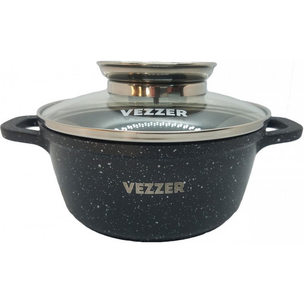 Зображення Каструля 2,5 л VEZZER VZ-8004 20х8,5 см з кришкою