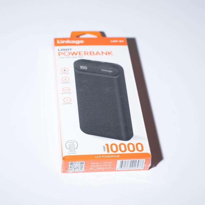 Внешний аккумулятор LKP-21 2xUSB LCD 10000 mAh фото